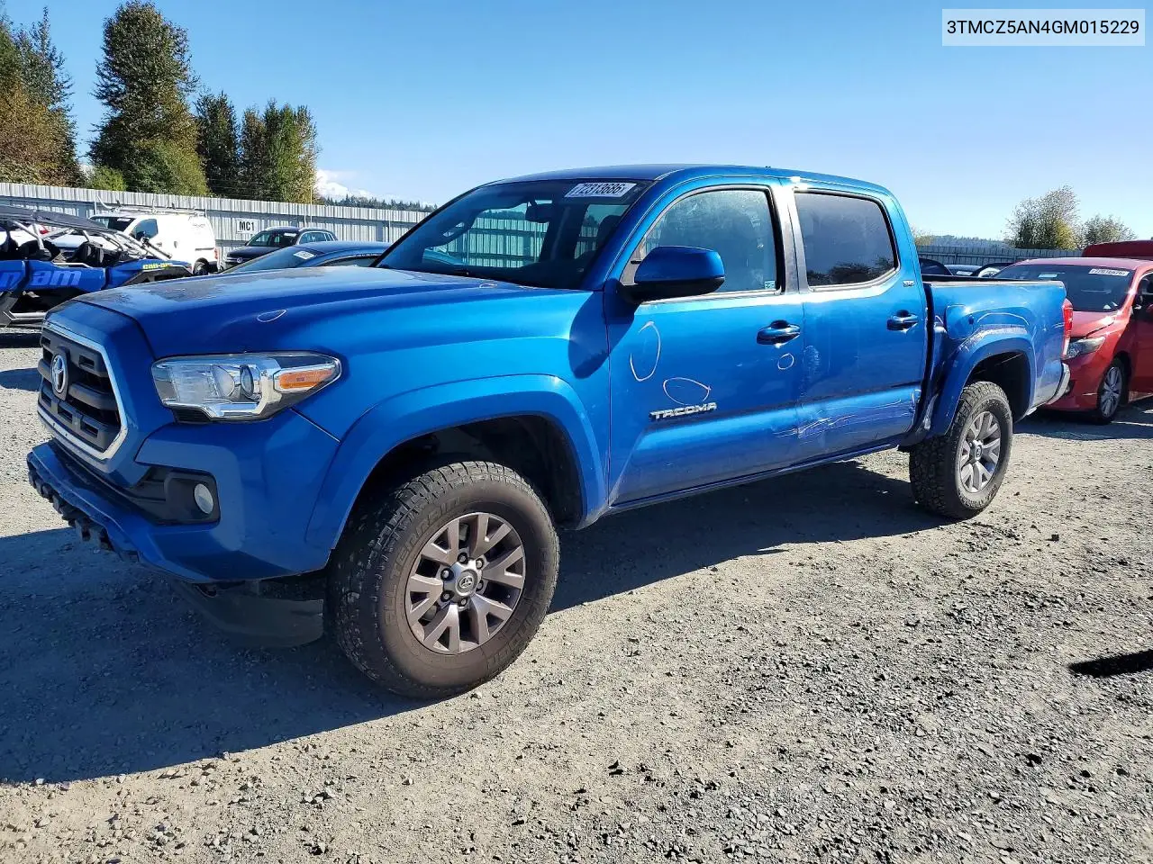 2016 Toyota Tacoma Sr5 V6 VIN 3TMCZ5AN4GM015229 фото 1