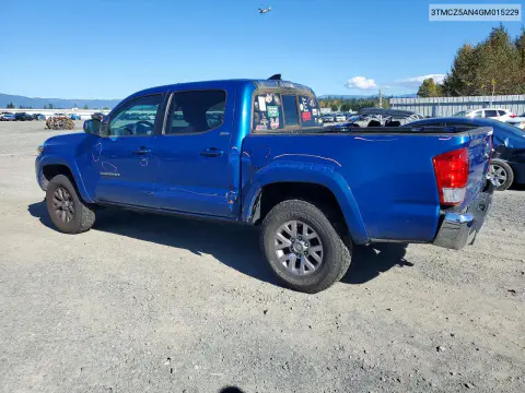 2016 Toyota Tacoma Sr5 V6 VIN 3TMCZ5AN4GM015229 фото 2