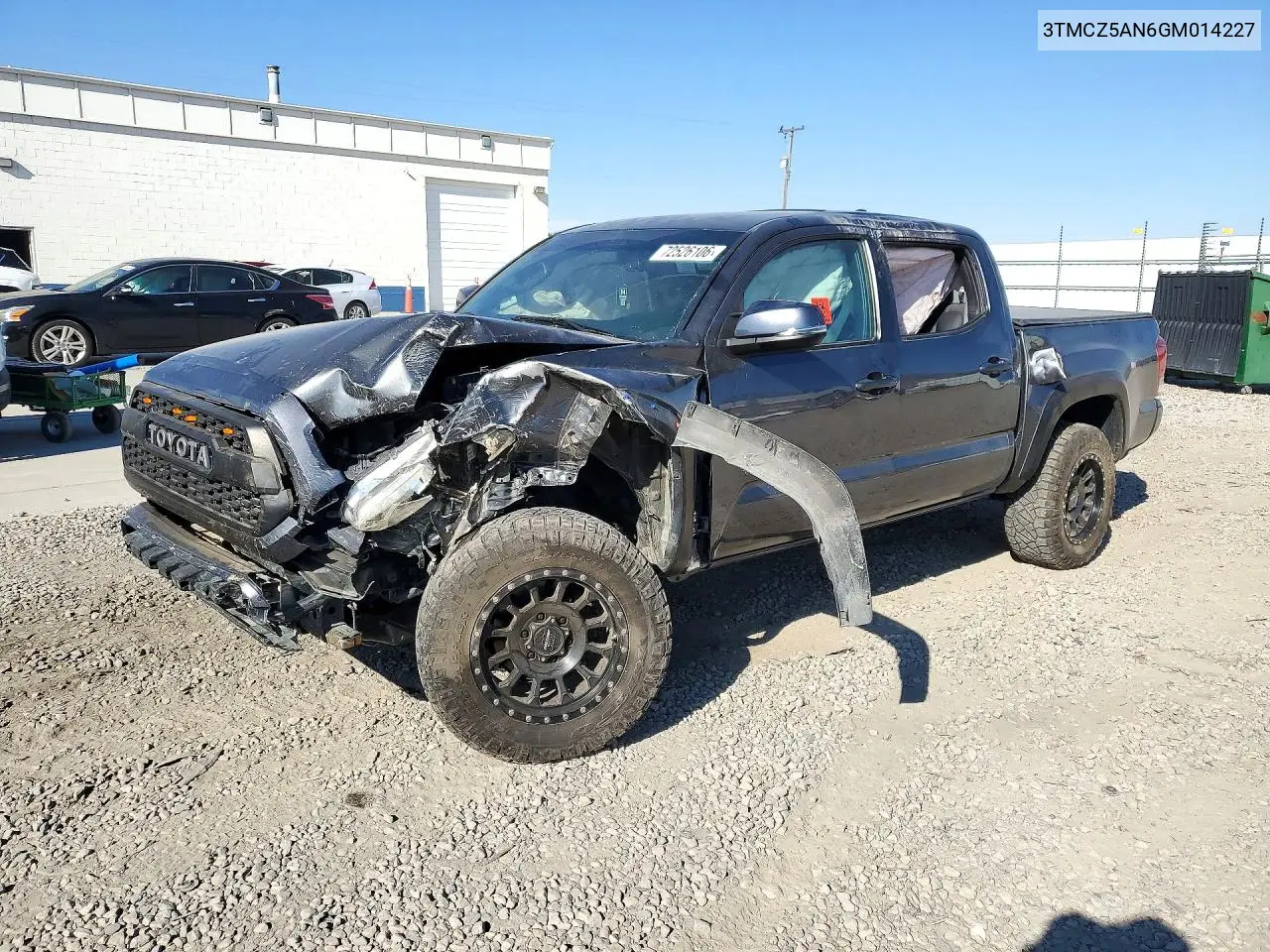 2016 Toyota Tacoma Trd Off-Road VIN 3TMCZ5AN6GM014227 фото 1