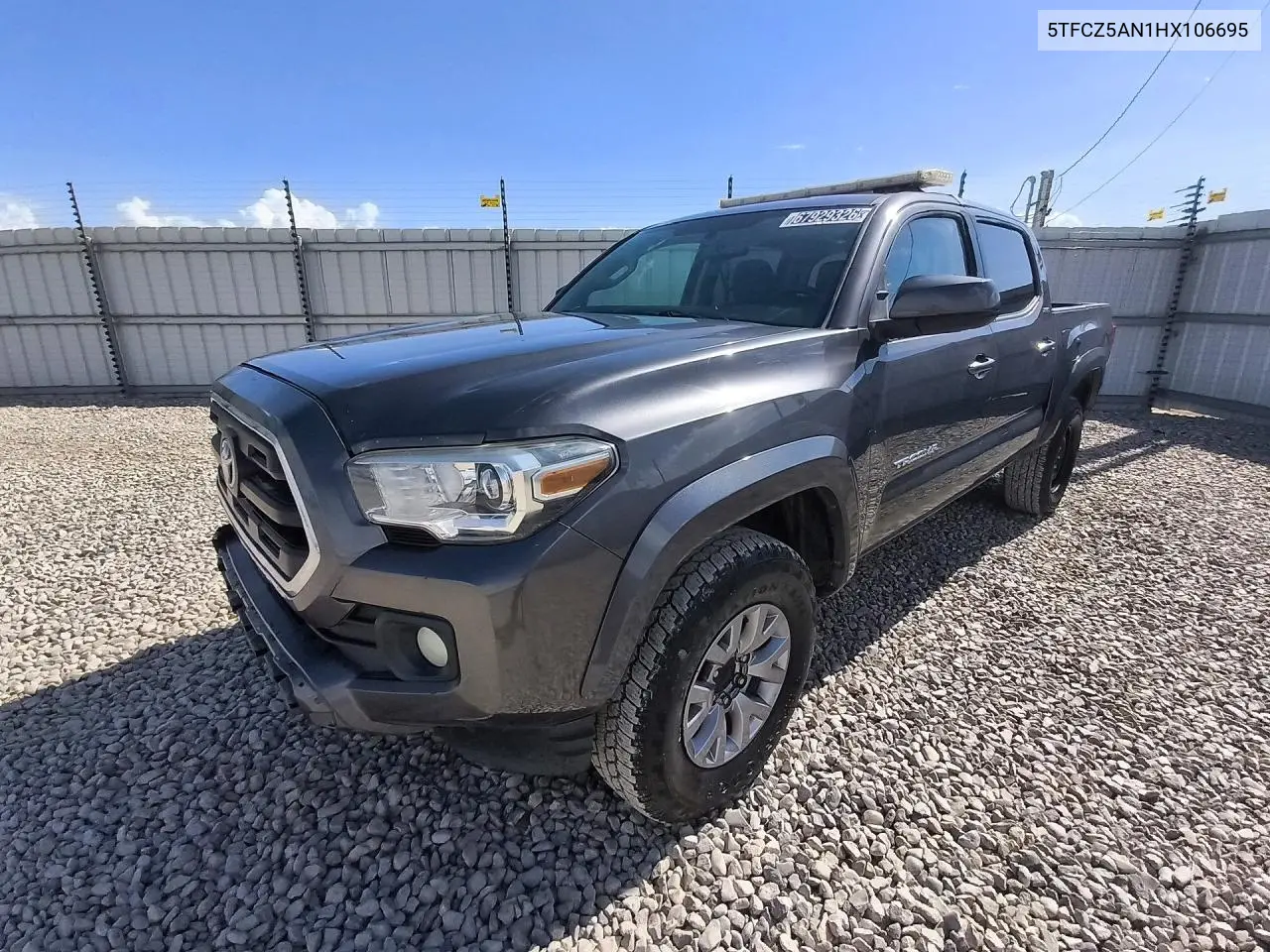 2017 Toyota Tacoma Sr5 V6 VIN 5TFCZ5AN1HX106695 фото 1