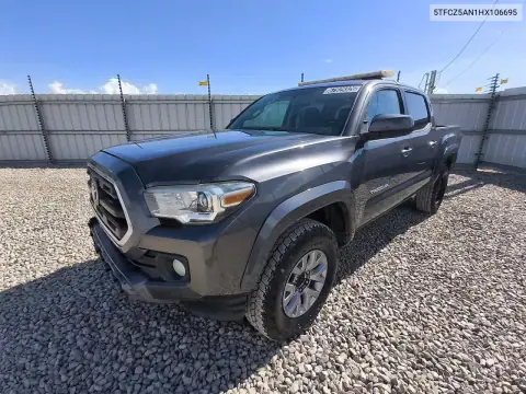 5TFCZ5AN1HX106695 — 2017 Toyota Tacoma, Передняя часть, фото до ремонта