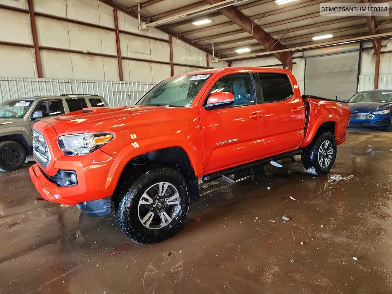 3TMCZ5AN3HM100368 Toyota Tacoma 2017 — повреждение Задняя часть, фото до ремонта