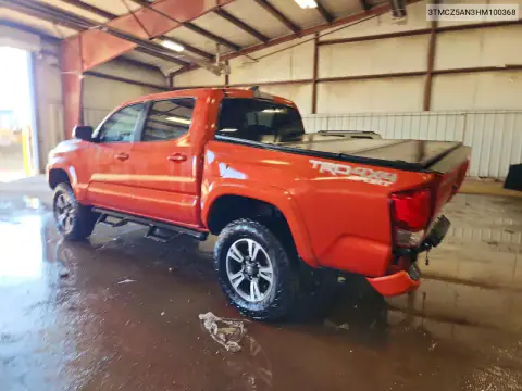 3TMCZ5AN3HM100368 — 2017 Toyota Tacoma, фото 2 с аукциона Copart, Задняя часть