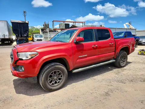 3TMAZ5CN6JM068672 — 2018 Toyota Tacoma, Передняя часть (Front End), фото до ремонта