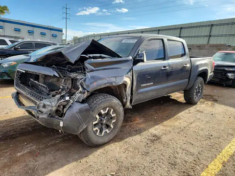 3TMCZ5AN7JM147313 — 2018 Toyota Tacoma, Передняя часть (Front End), фото до ремонта