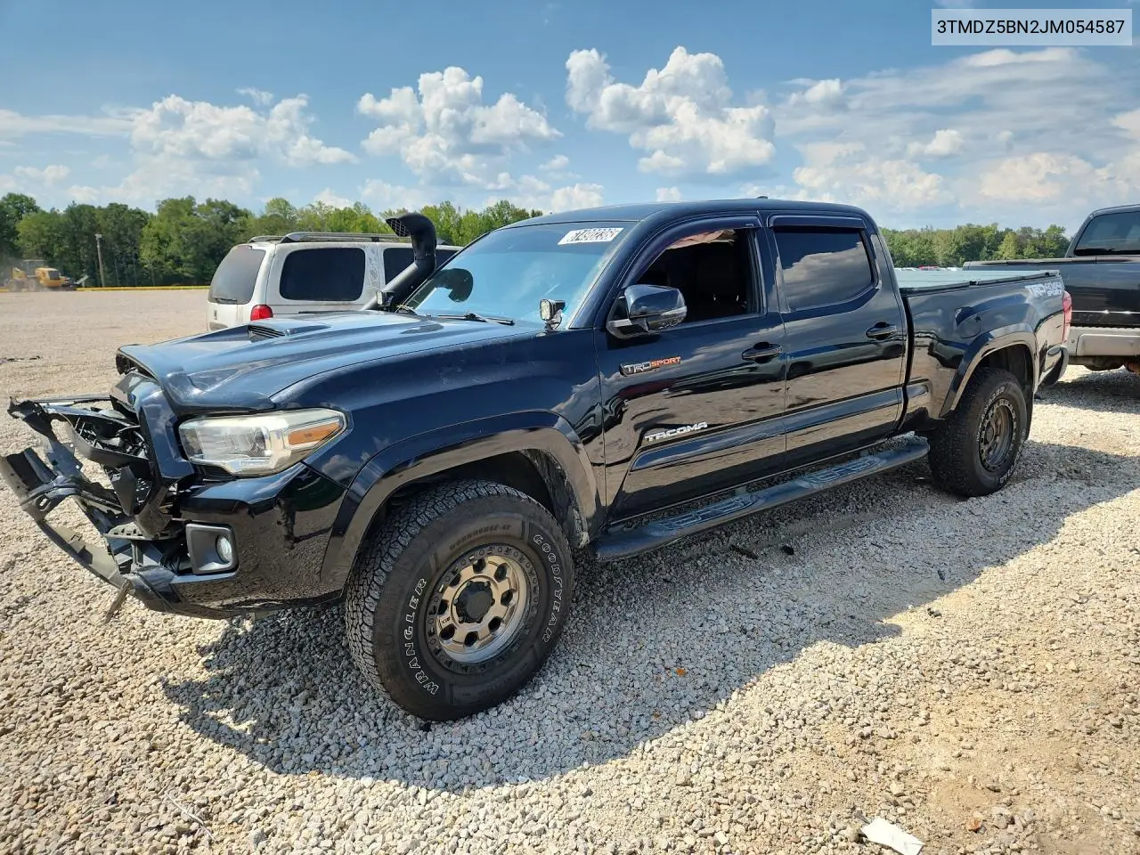 2018 Toyota Tacoma Trd Sport VIN 3TMDZ5BN2JM054587 фото 1