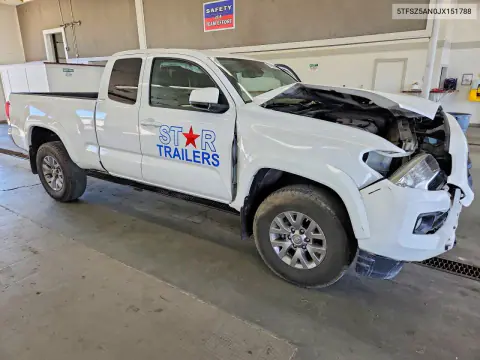 2018 Toyota Tacoma Sr5 V6 VIN 5TFSZ5AN0JX151788 фото 2