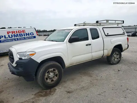2018 Toyota Tacoma Sr VIN 5TFRX5GN2JX105844 фото 1