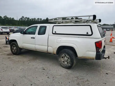 2018 Toyota Tacoma Sr VIN 5TFRX5GN2JX105844 фото 2