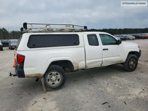2018 Toyota Tacoma Sr VIN 5TFRX5GN2JX105844 фото 3