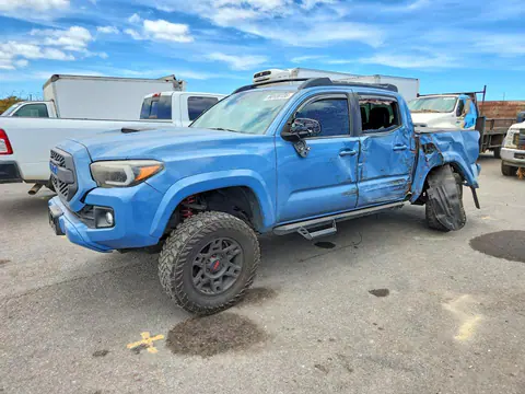 3TMAZ5CNXKM099568 — 2019 Toyota Tacoma, Задняя часть (Rear End), фото до ремонта