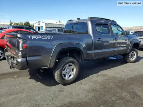 2020 Toyota Tacoma Trd Sport VIN 3TMDZ5BN2LM091562 фото 3