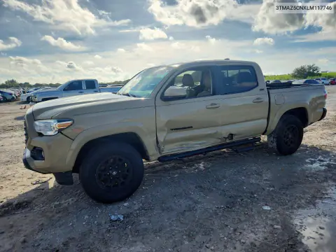 2020 Toyota Tacoma Sr5 V6 VIN 3TMAZ5CNXLM117746 фото 1