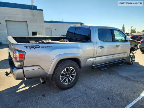 2020 Toyota Tacoma Trd Sport VIN 3TMBZ5DN8LM024758 фото 3
