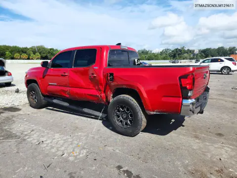 2020 Toyota Tacoma Sr5 V6 VIN 3TMAZ5CN3LM129611 фото 2