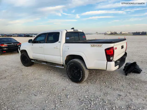 2020 Toyota Tacoma Sr VIN 5TFAX5GN3LX166474 фото 2