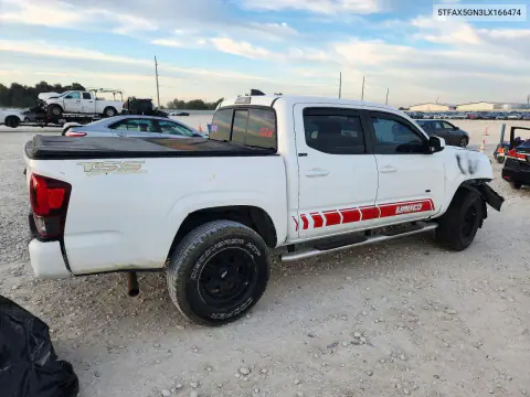 2020 Toyota Tacoma Sr VIN 5TFAX5GN3LX166474 фото 3