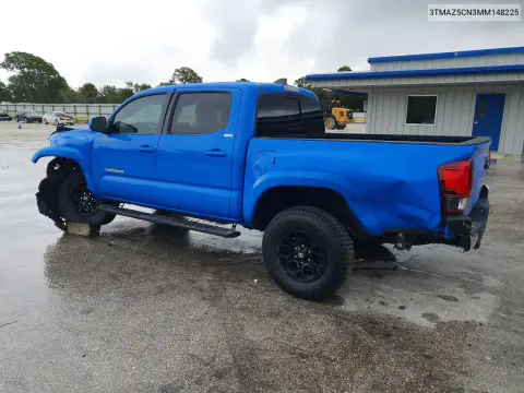 2021 Toyota Tacoma Sr5 V6 VIN 3TMAZ5CN3MM148225 фото 2