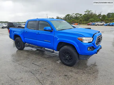 2021 Toyota Tacoma Sr5 V6 VIN 3TMAZ5CN3MM148225 фото 4