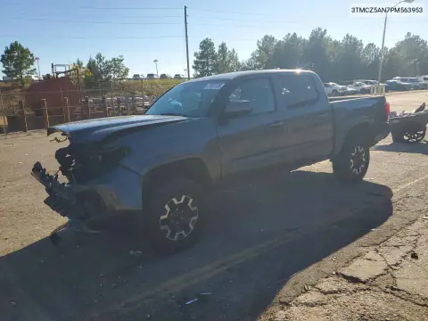 3TMCZ5AN7PM563953 — 2021 Toyota Tacoma, Передняя часть, фото до ремонта