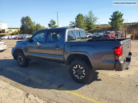 3TMCZ5AN7PM563953 — 2021 Toyota Tacoma, фото 2 с аукциона Copart 23.10.2026, Передняя часть