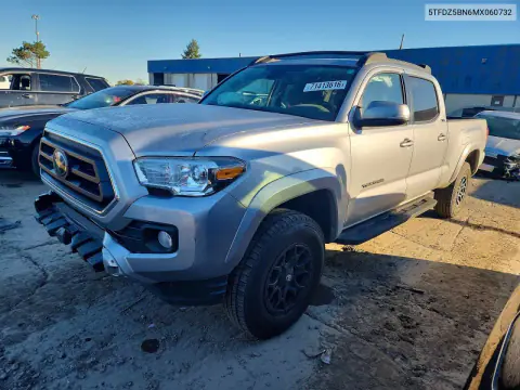 2021 Toyota Tacoma Sr5 V6 VIN 5TFDZ5BN6MX060732 фото 1