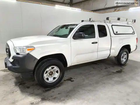 3TYRX5GN0MT028793 — 2021 Toyota Tacoma, Механические повреждения, фото до ремонта