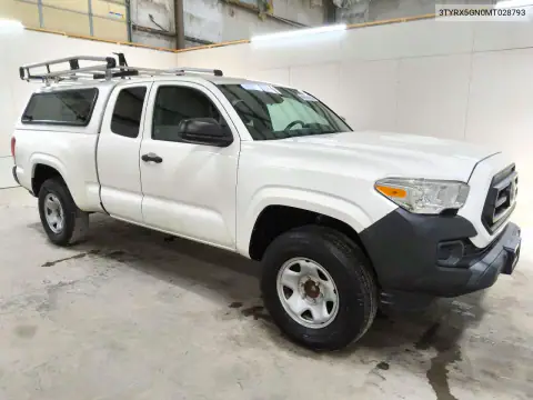 3TYRX5GN0MT028793 — 2021 Toyota Tacoma, фото 4 с аукциона Copart 15.10.2026, Механические повреждения