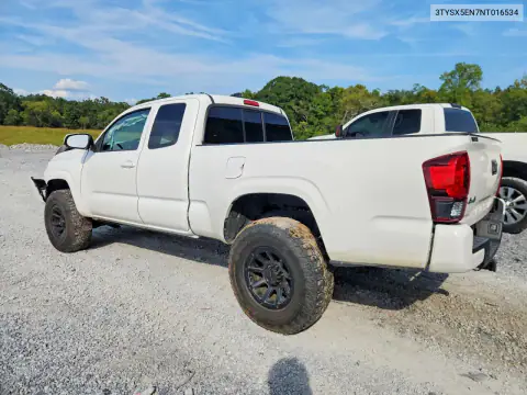 3TYSX5EN7NT016534 — 2022 Toyota Tacoma, фото 2 с аукциона Copart, Передняя часть