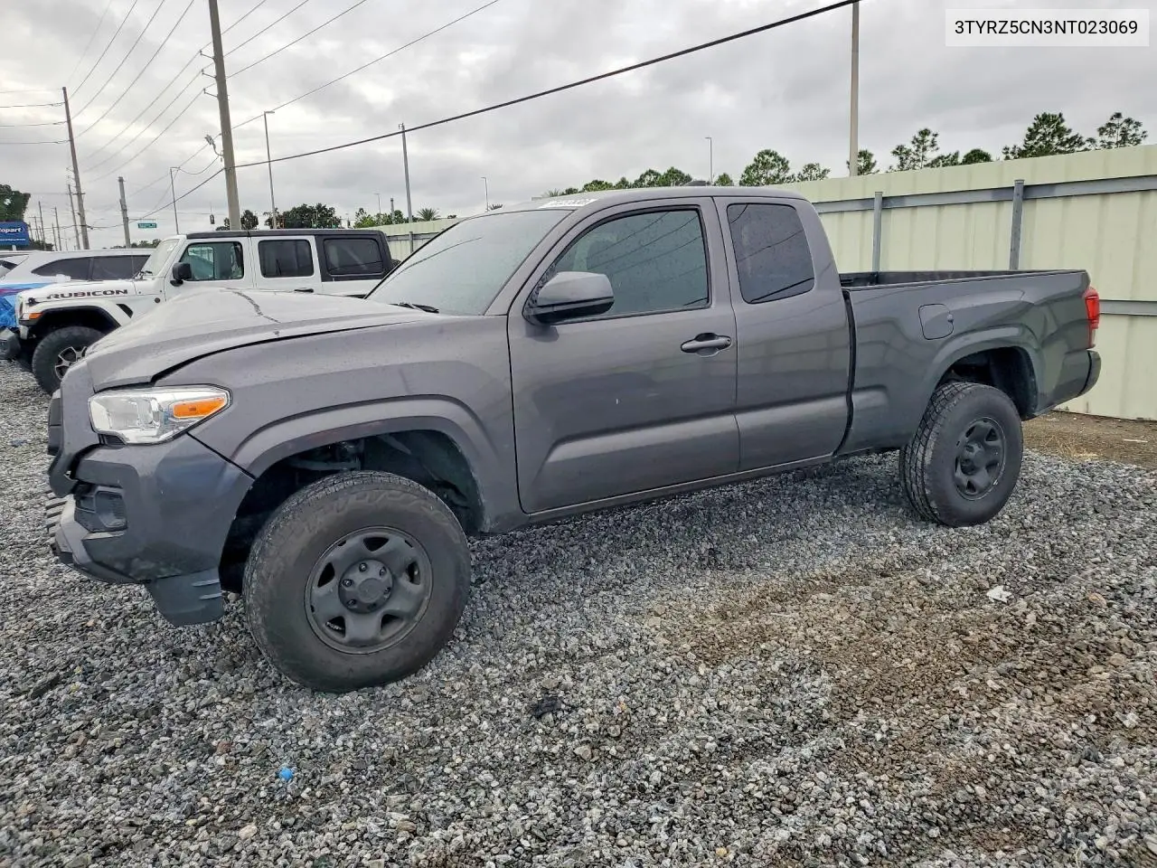 2022 Toyota Tacoma Sr V6 VIN 3TYRZ5CN3NT023069 фото 1