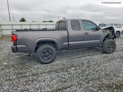 2022 Toyota Tacoma Sr V6 VIN 3TYRZ5CN3NT023069 фото 3