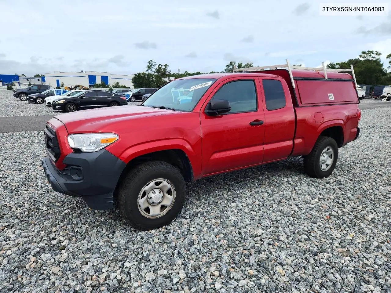 2022 Toyota Tacoma Sr VIN 3TYRX5GN4NT064083 фото 1