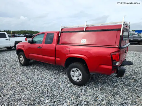 2022 Toyota Tacoma Sr VIN 3TYRX5GN4NT064083 фото 2