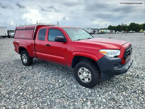 2022 Toyota Tacoma Sr VIN 3TYRX5GN4NT064083 фото 4