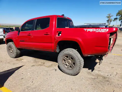 2022 Toyota Tacoma Trd Sport VIN 3TMCZ5AN8NM479248 фото 2