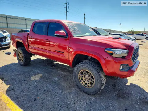 2022 Toyota Tacoma Trd Sport VIN 3TMCZ5AN8NM479248 фото 4