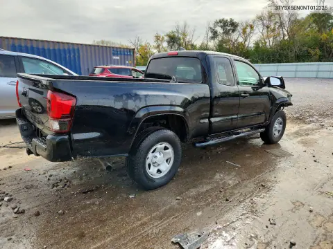 2022 Toyota Tacoma Sr VIN 3TYSX5EN0NT012325 фото 3