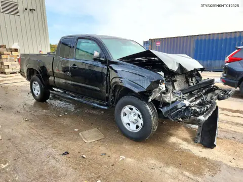 2022 Toyota Tacoma Sr VIN 3TYSX5EN0NT012325 фото 4
