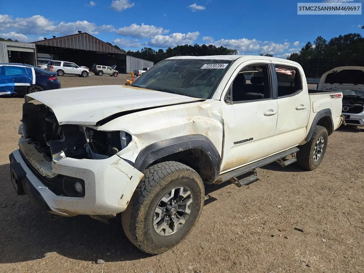 2022 Toyota Tacoma Trd Off-Road VIN 3TMCZ5AN9NM469697 фото 1