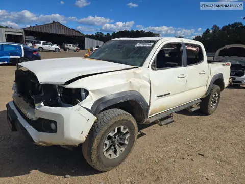 3TMCZ5AN9NM469697 — 2022 Toyota Tacoma, Передняя часть, фото до ремонта