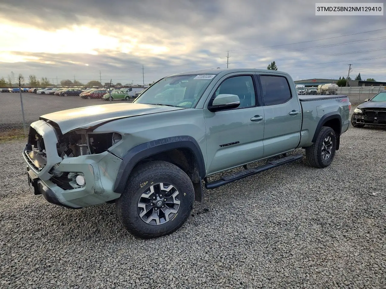 2022 Toyota Tacoma Trd Off-Road VIN 3TMDZ5BN2NM129410 фото 1