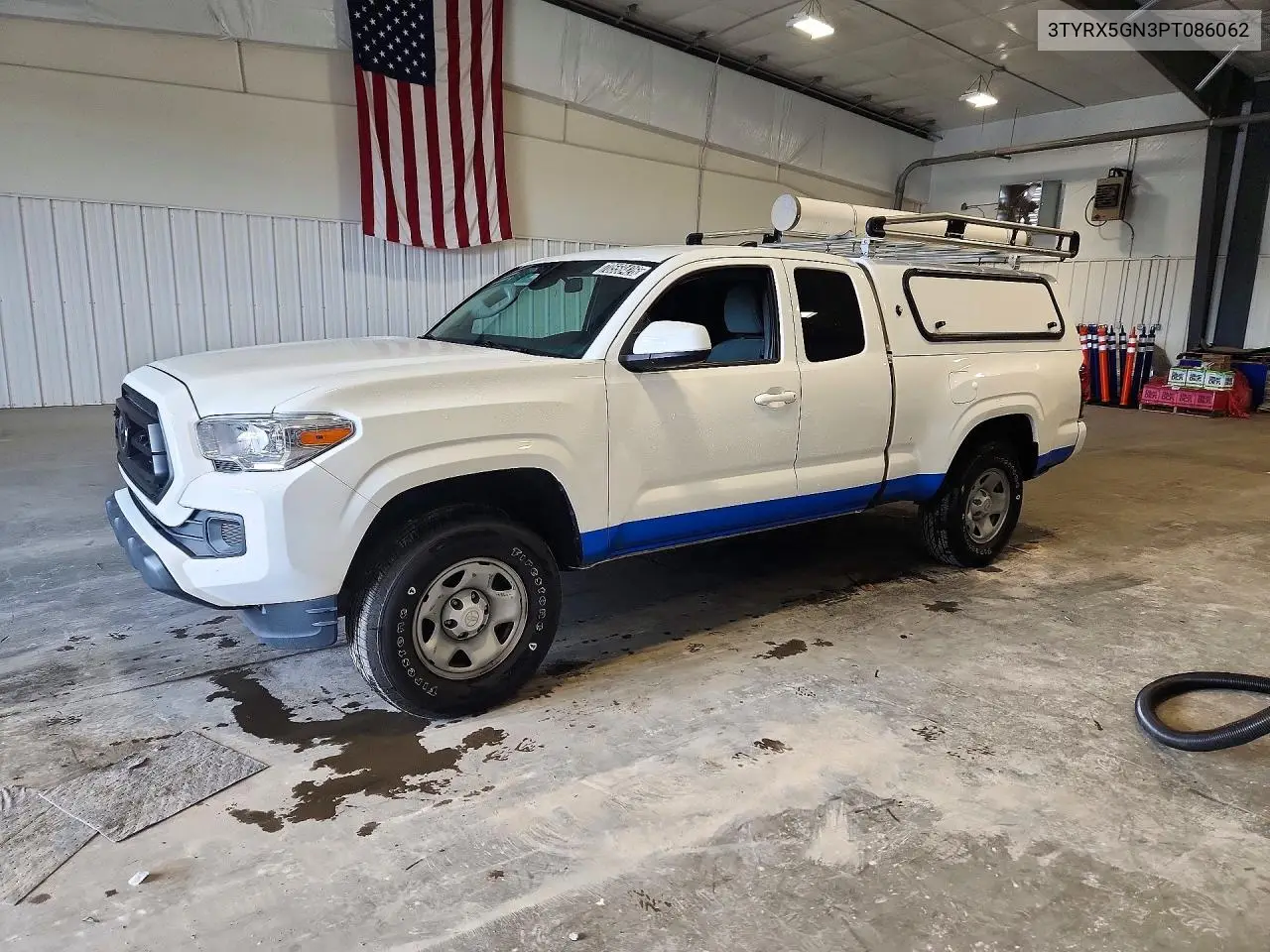 2023 Toyota Tacoma Sr VIN 3TYRX5GN3PT086062 фото 1