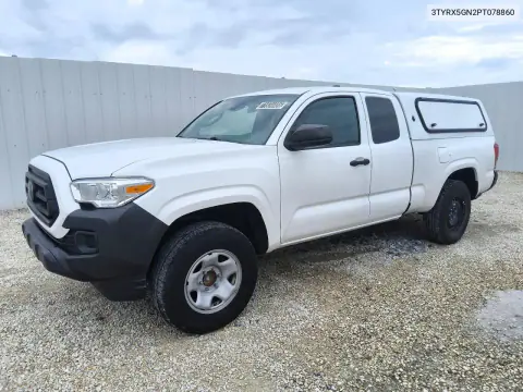 2023 Toyota Tacoma Sr VIN 3TYRX5GN2PT078860 фото 1