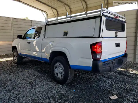 3TYRX5GN3PT081413 — 2023 Toyota Tacoma, фото 2 с аукциона Copart 15.10.2026, Мелкие вмятины и царапины