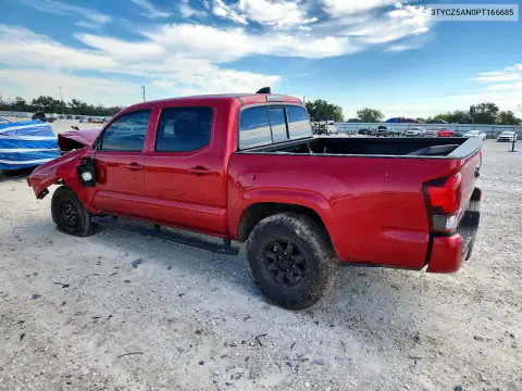 2023 Toyota Tacoma Sr V6 VIN 3TYCZ5AN0PT166685 фото 2