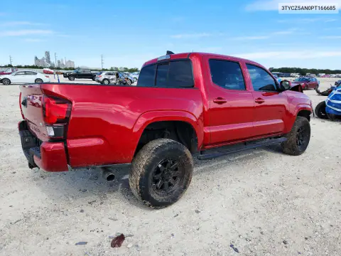 2023 Toyota Tacoma Sr V6 VIN 3TYCZ5AN0PT166685 фото 3