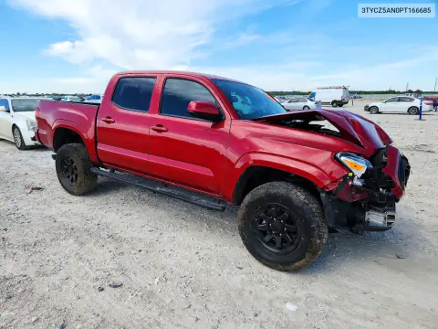 2023 Toyota Tacoma Sr V6 VIN 3TYCZ5AN0PT166685 фото 4