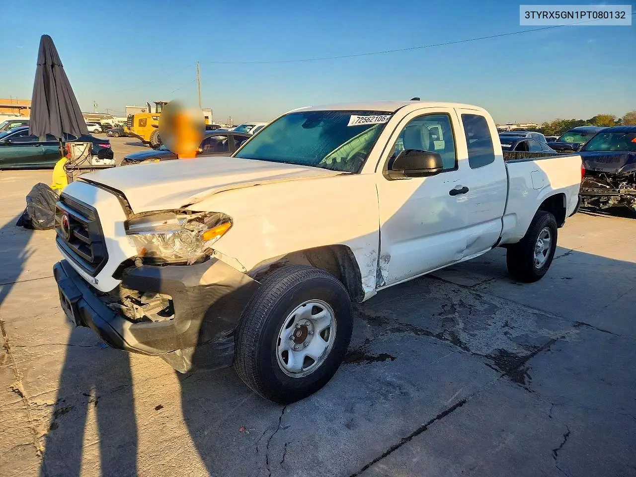 2023 Toyota Tacoma Sr VIN 3TYRX5GN1PT080132 фото 1
