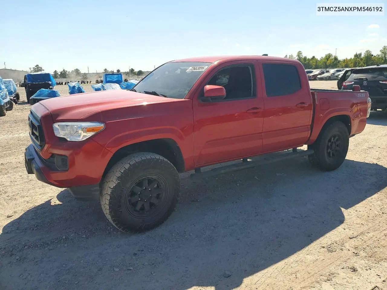 2023 Toyota Tacoma Sr V6 VIN 3TMCZ5ANXPM546192 фото 1