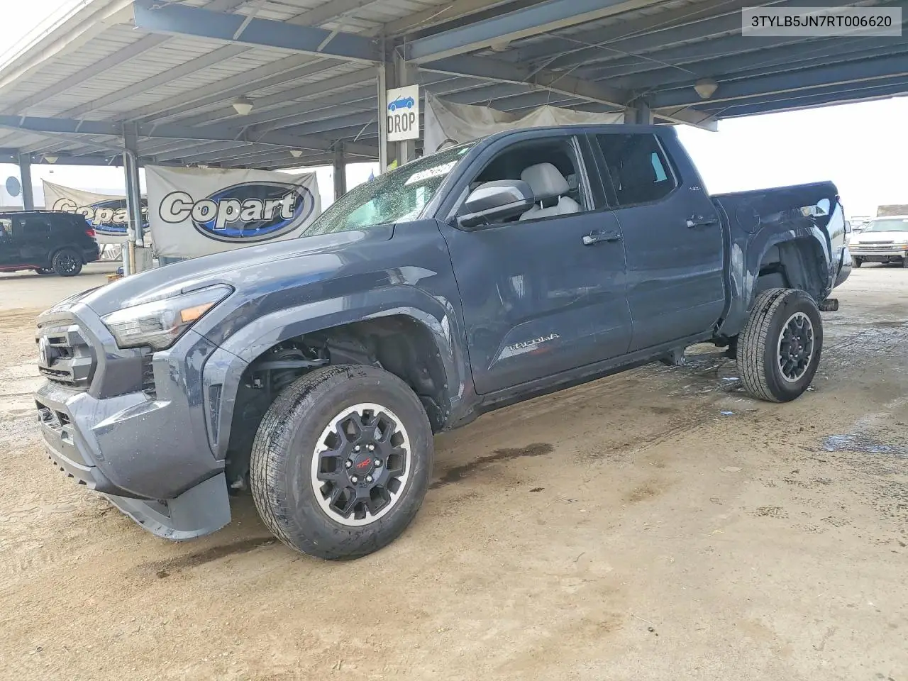 3TYLB5JN7RT006620 Toyota Tacoma 2024 — повреждение Передняя часть, фото до ремонта